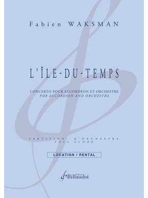 L’Île-du-Temps Concerto pour accordéon et orchestre